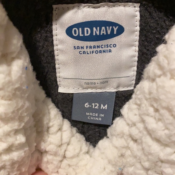 Old navy sweater pea coat - Picture 3 of 3